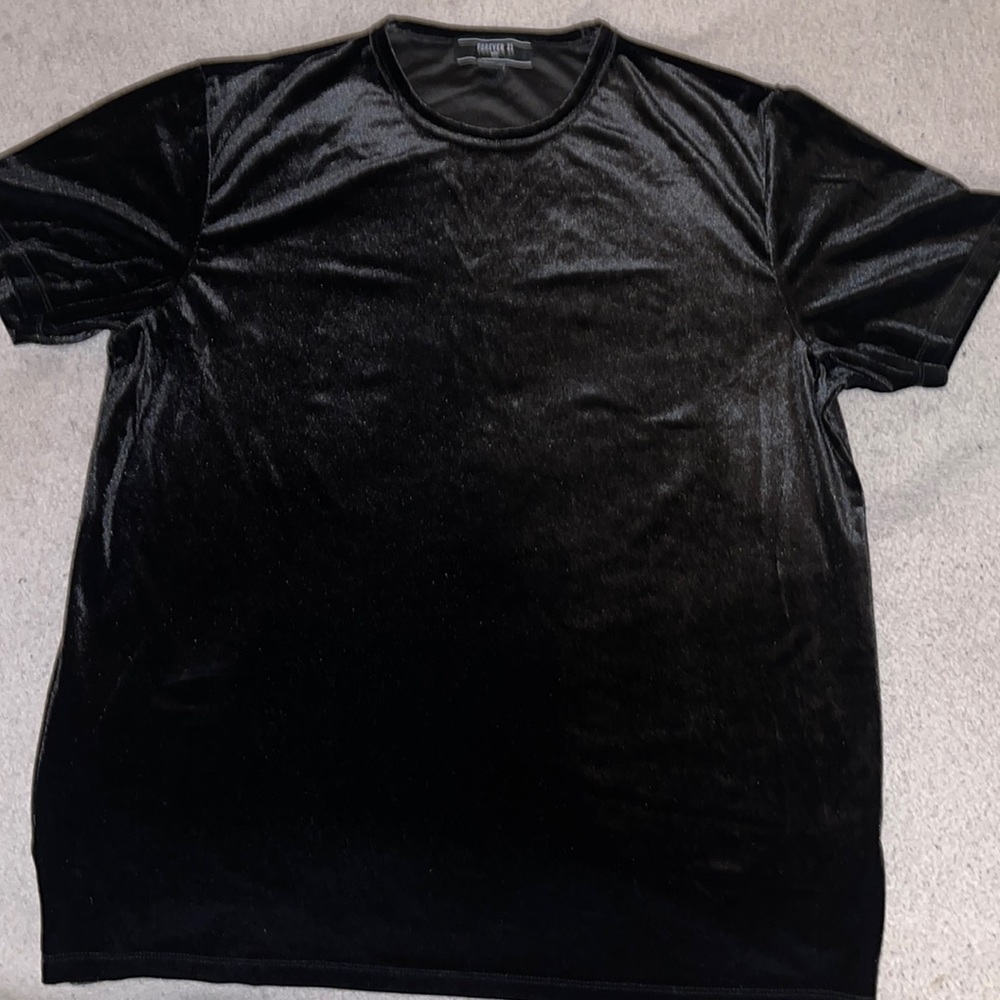 Trendy Velour Shirt
